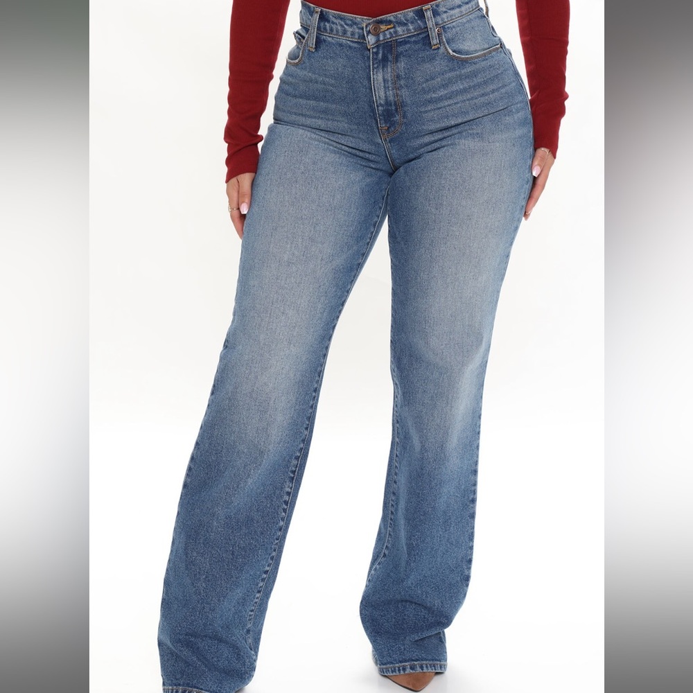 Fashion nova jeans high waisted